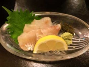 鯛刺し